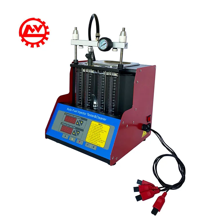 4-Cylinder Petrol Car Engine Motorcycle Auto Diagnostic Tool 220V 110V Ultrasonic Injector Clean and Test Machine