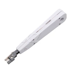 Outil de poinçonnage de plaque frontale avec capteur, panneau de brassage réseau Ethernet, RJ11, RJ45, Cat5, KlearE Professional Telecom LSA-Plus