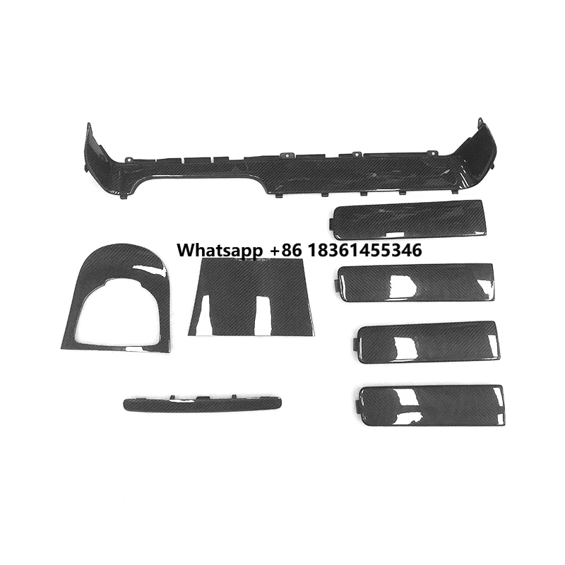 

G-Class W464 G63 Car Interior Modification Upgrade With Dry Carbon Fiber Interior Console Suitable