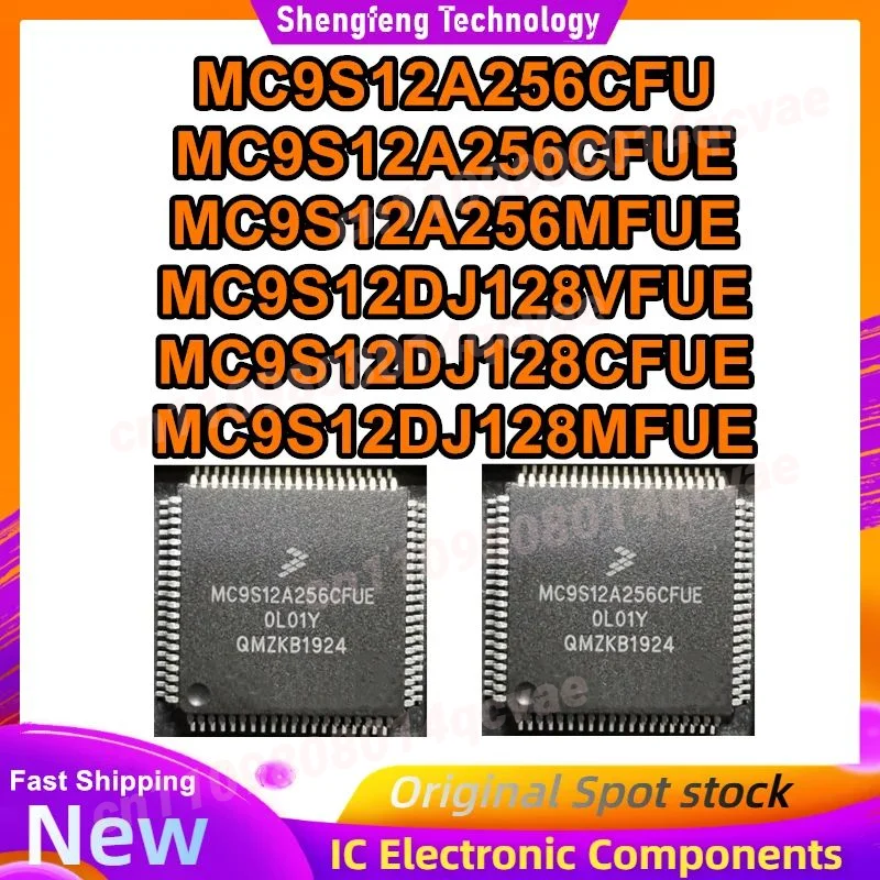 

MC9S12A256CFU MC9S12A256CFUE MC9S12A256MFUE MC9S12DJ128VFUE MC9S12DJ128CFUE MC9S12DJ128MFUE QFP IC-чип 100% новый оригинал