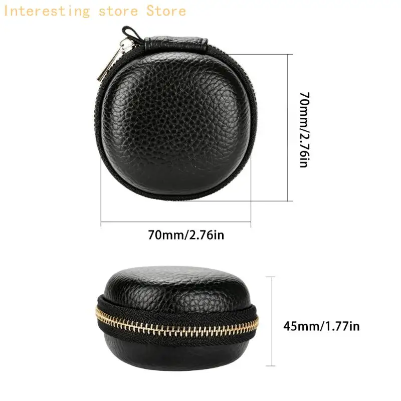 Kompakte Ohrhörer-Taschen-Organizer, kompatibel mit Auro Clip, Tragetasche mit Reißverschluss 55KC – Detail 6