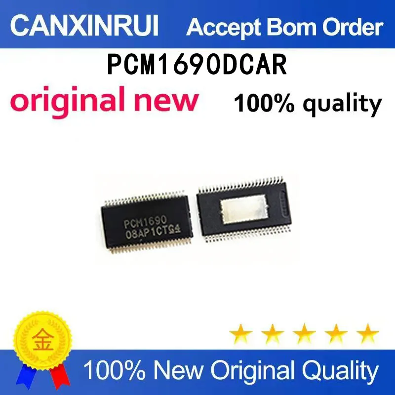 

(5-100 pieces)Brand new original PCM1690DCAR HTSSOP48 integrated circuit chip IC in stock