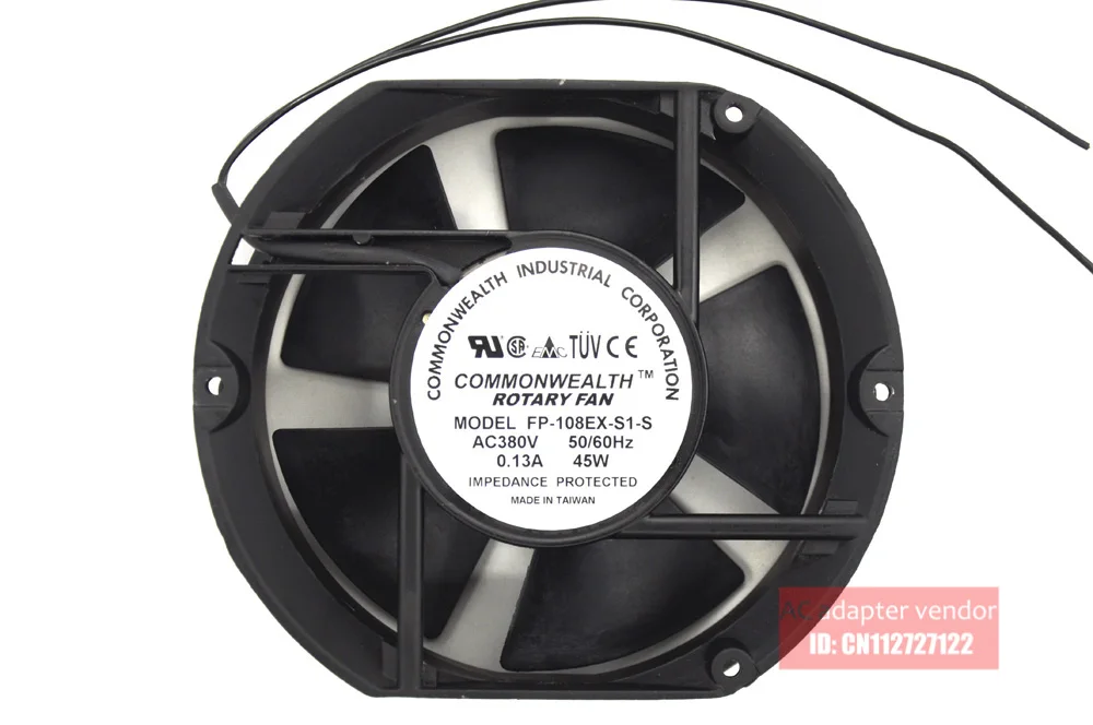 JFG For FP-108EX-S1-S/B 380V 0.13A 17250 17251 Cooling Fan
