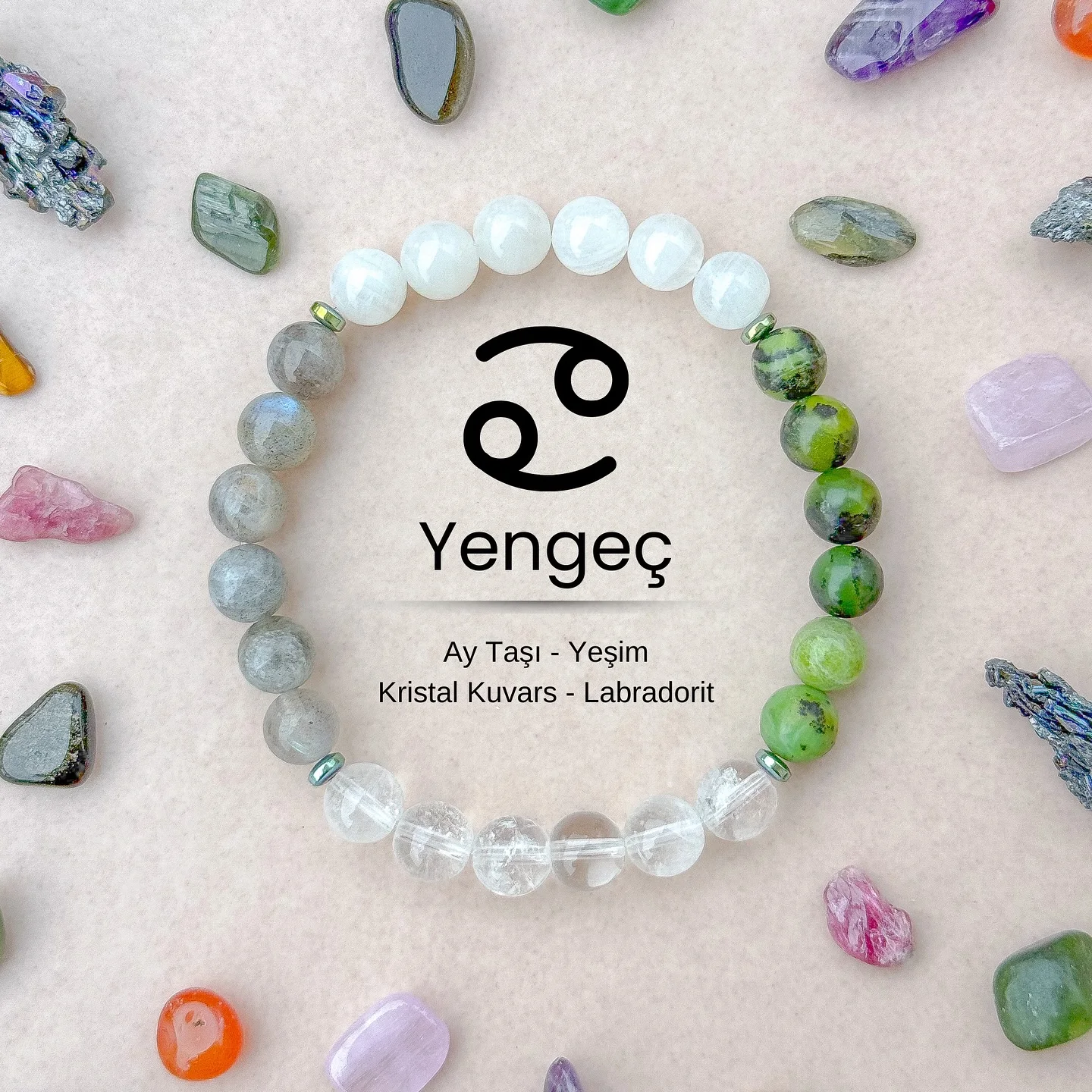 Natural Stone Scorpio Zodiac Bracelet Lapis Lazuli Green Agate Amethyst Bead Jewelry Lucky Gift for Men and Women 원석 팔찌 view 4