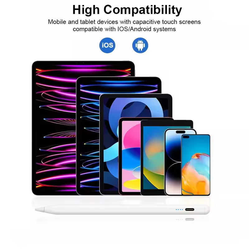Stylus Pens For Samsung Galaxy Tab A9 A9+ S9FE S9+S8+S7+S7FE S6lite A7 A8 A7lite Rechargeable Tilt Touch Pen For Xiaomi Android - Image 2