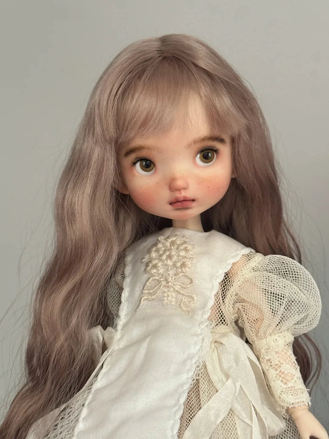 

New sd BJD Baby Girl Doll 1/6 head doll k2 Baby naked doll makeup cute doll birthday gift