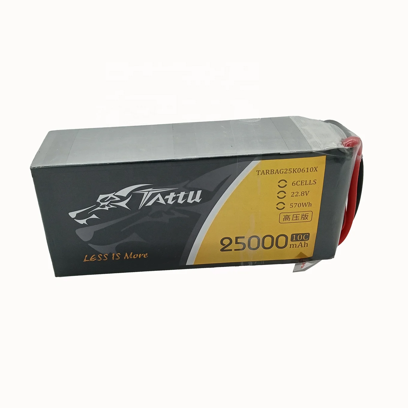 

TATTU 22.8V 6S 25000mAh 10C High Voltage Lipo Battery for UAV and DRONE RC Model