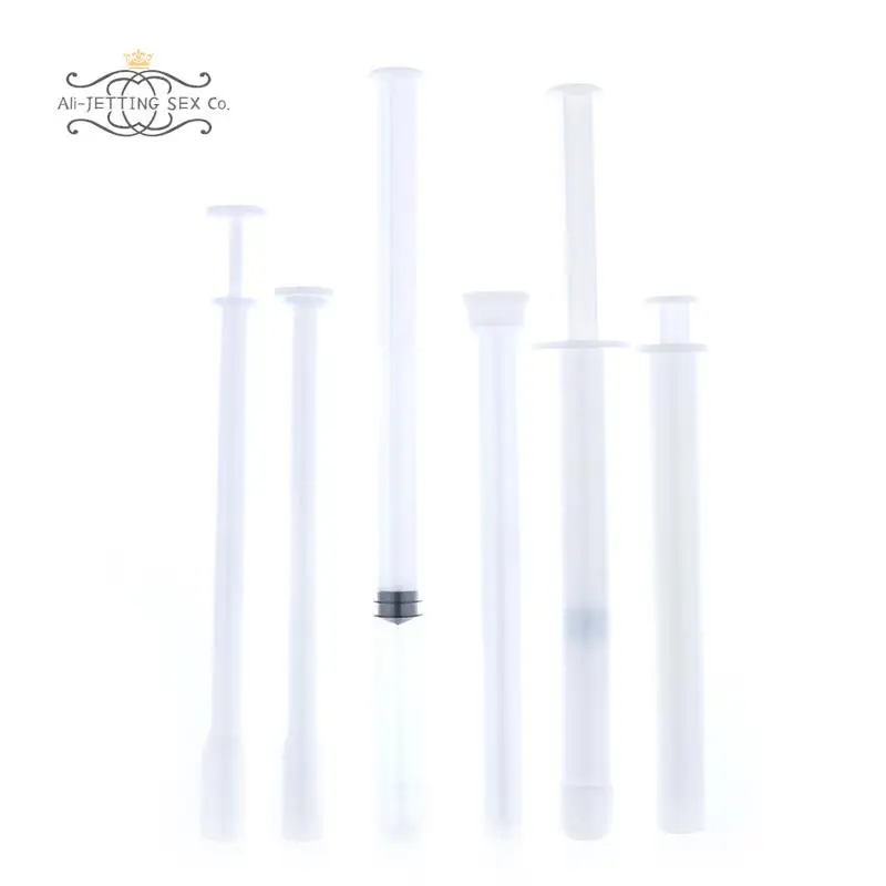 5Pcs/set Fashion Vaginal Applicator Lubricant Injector Syringe Lube Launcher Health Care Tools