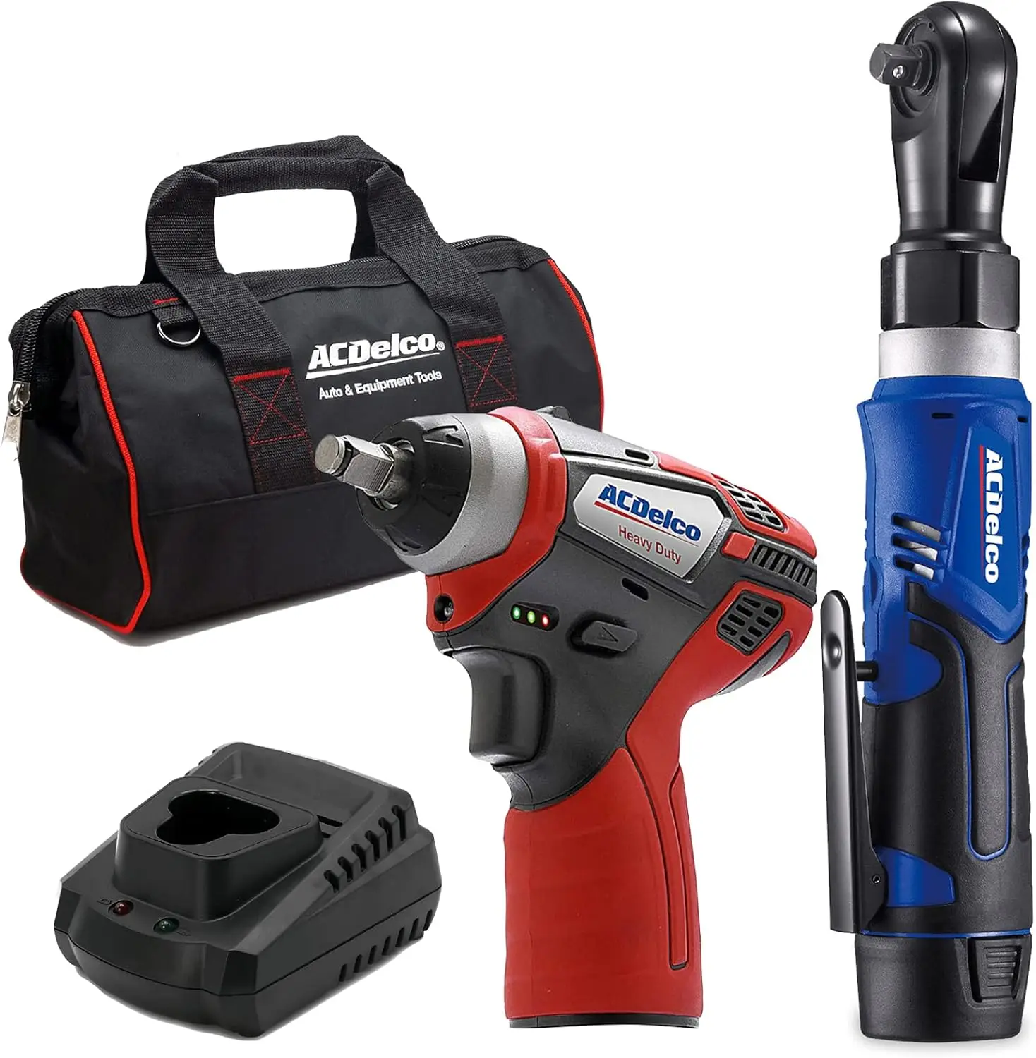 

12V Lithium Ion Cordless 3 8 Ratchet Impact Wrench Combo Kit