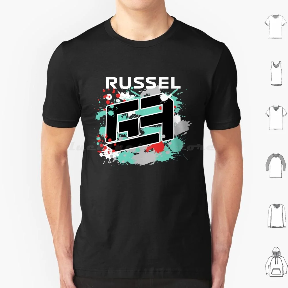 Russell 2022 T Shirt Big Size 100% Cotton George Russell Russell Russel George Russell George Russell Russell 2022 2022 George