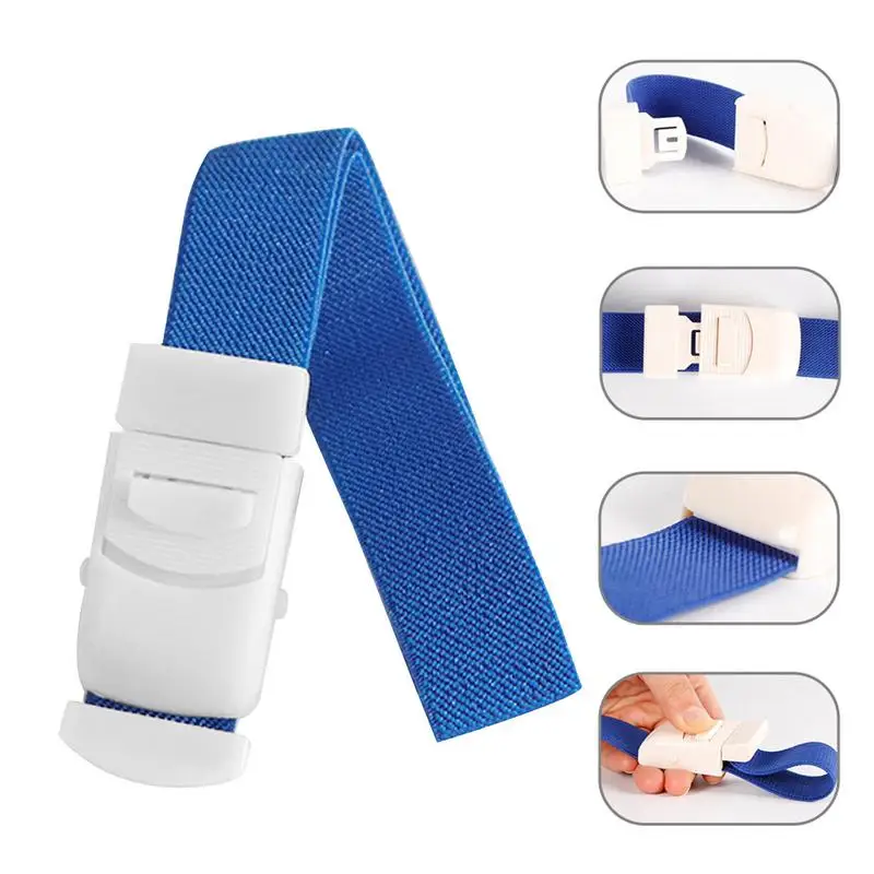 1Pc Medical Hemodialysis Tourniquet Nursing-specific Dialysis Plus Flexible Venous Hemostatic Buckle Strap