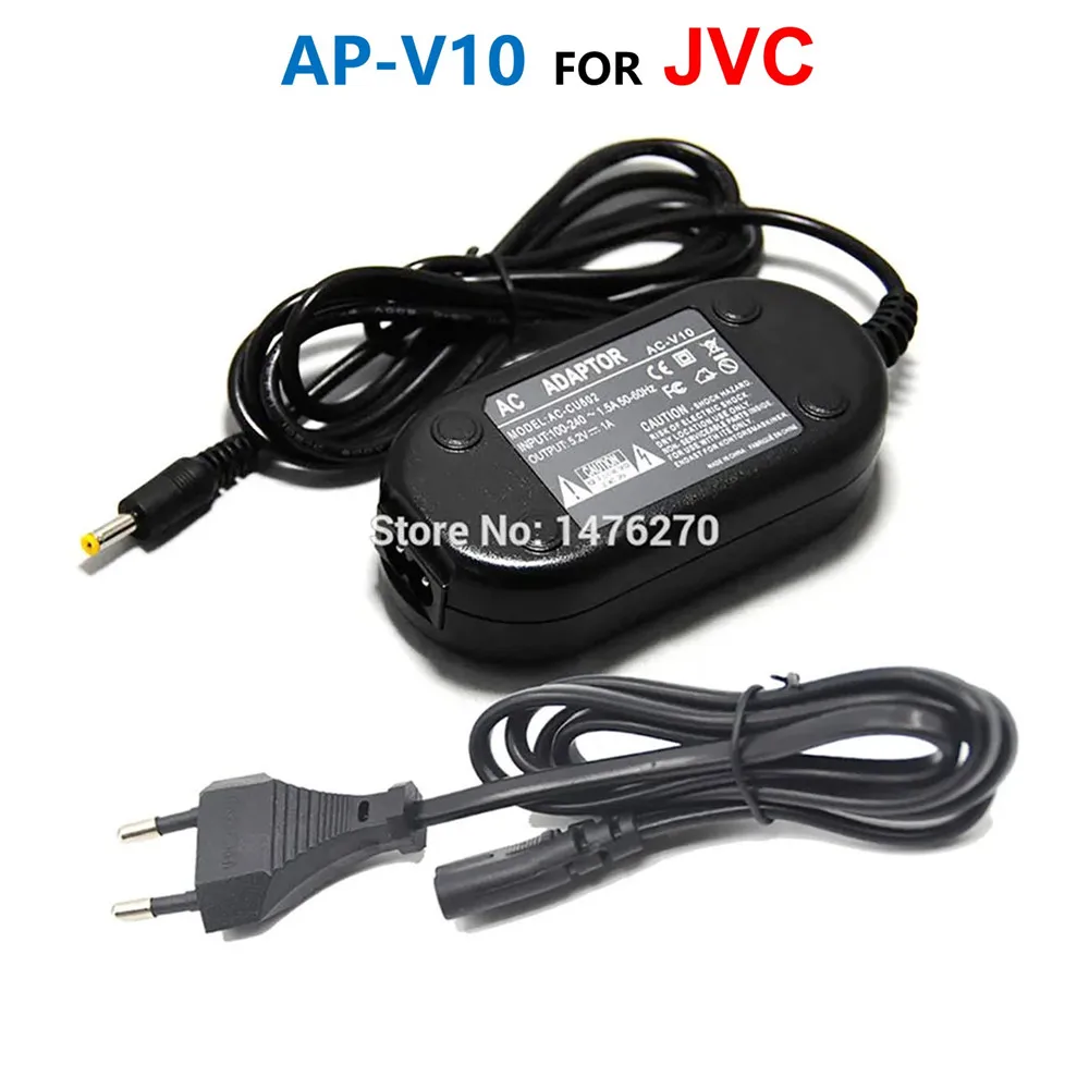 

AC-V10 ACV10 AC-V10M AC11U AC-V11U AC Power Adapter For JVC Camera GZ HM30BUC HM30BUS HM301BEU HM845 HM860 HM870 MS150 HM690BUS