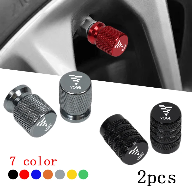 For Loncin Voge 200AC 300AC 300R 500DS 500R 650DS ER10 2pcs Motorcycle CNC Aluminum Tire Valve Air Port Stem Cover Caps