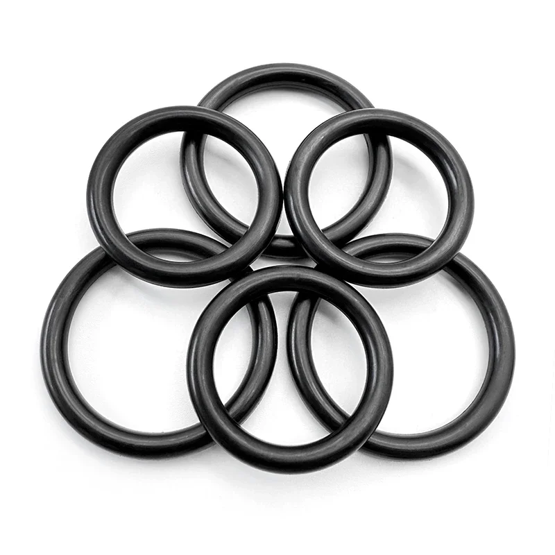 CS 1.9/2.4/3.1mm NBR O Ring Kit OD 6mm-30mm 200 Pcs Waterproof Oil aging resistant For Hydraulic Systems and Compressors