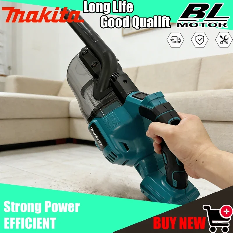 

Беспроводной ручной пылесос Makita 18В, портативный инструмент для уборки пола, ковров, автомобиля, шерсти животных, промышленной и строительной уборки
