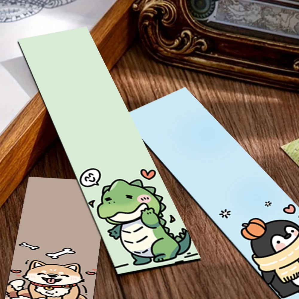 30pcs Interesting animal themed bookmarks, reading pages, book annotations, decorations, creative gifts for teenagers, bookmarks