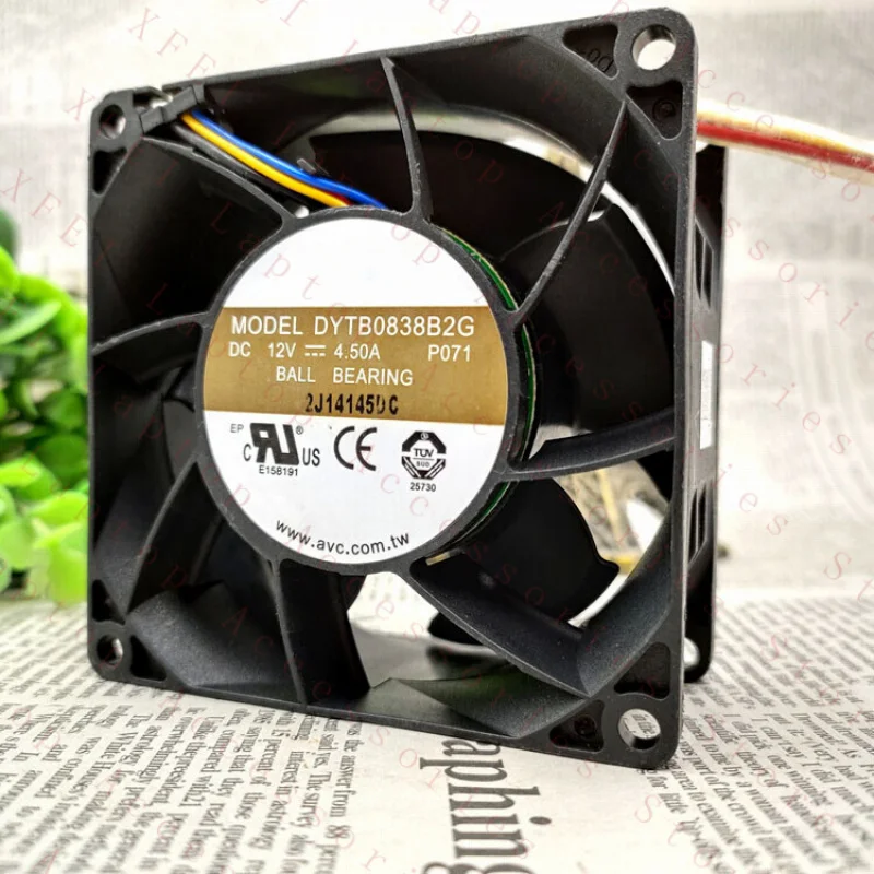 

C 1PC NEW for AVC DYTB0838B2G DC 12V 4.5A 8038 8CM # A6–13