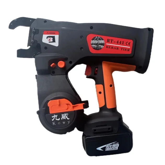 

RT-441 Twin Wire Rebar Tier Gun Rebar Tying Machine Wire Binding Tool