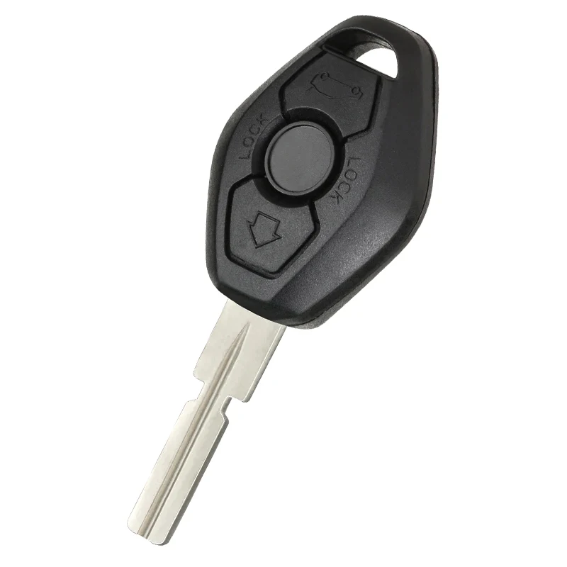 KEYECU 315/ 433MHz ID44 Chip EWS System FCC ID: LX8 FZV Remote Car Key Fob 3 Button for BMW 3 5 6 7 8 Series M5 M6 Z4 X3 X5