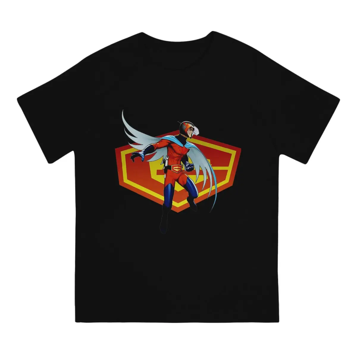 Kagaku Ninja-Tai Gatchaman Jason T Shirt Harajuku Gothic Men's Tshirt O-Neck Men Clothes