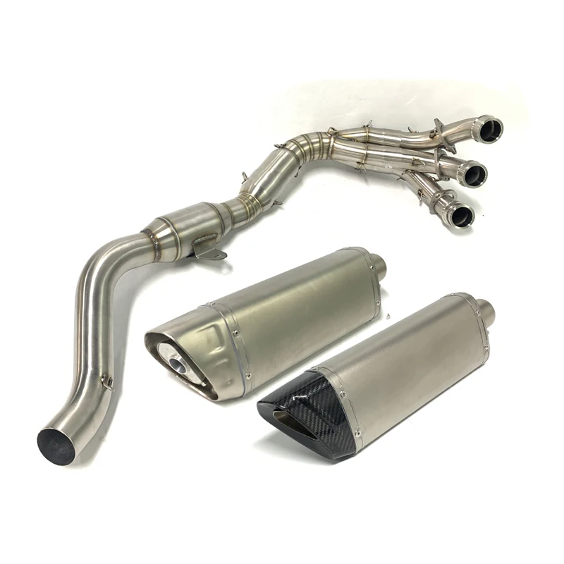 

Stainless Full Exhaust For MT09 FZ09 Exhaust Pipe 2021 2022 MT 09 FZ09 Motorcycle Front Exhaust Tube Pipe Moto Elbow
