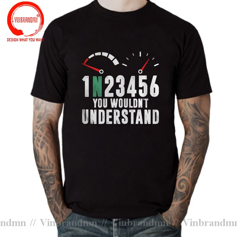 Speed&Passion 1N23456 Motorrad-T-Shirt für Herren, Motorsport, MTB, Fahrrad, Sprach-T-Shirt, nur ein Biker, der Sie nicht verstehen würden. T-Shirt