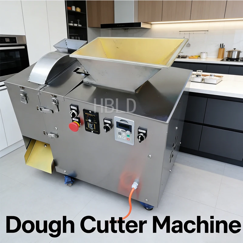 High Efficiency Fully Automatic Commercial Continuous Dough Cutting Machine Stainless Steel Dividing Machine for Kitchen
