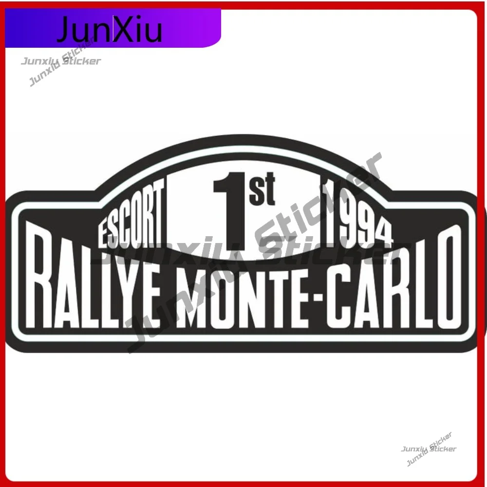 

Unique Stickers Decal Vinyl Escort 1994 Monte Carlo Rally car window motorsport retro vintage cosworth vehicle laptop