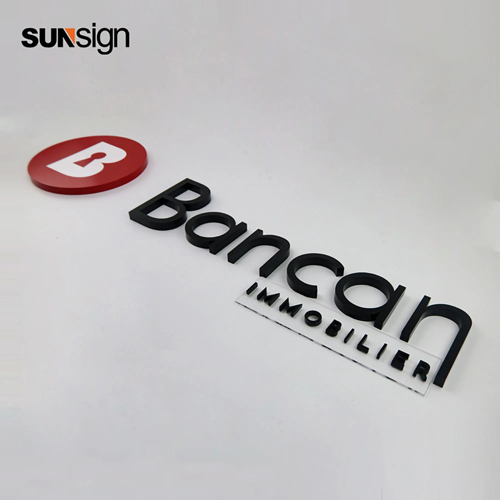 Waterproof Custom Painted Metal Letters 3D Stainless Steel Letter Signage Shop Outdoor Colorful Metal Signs