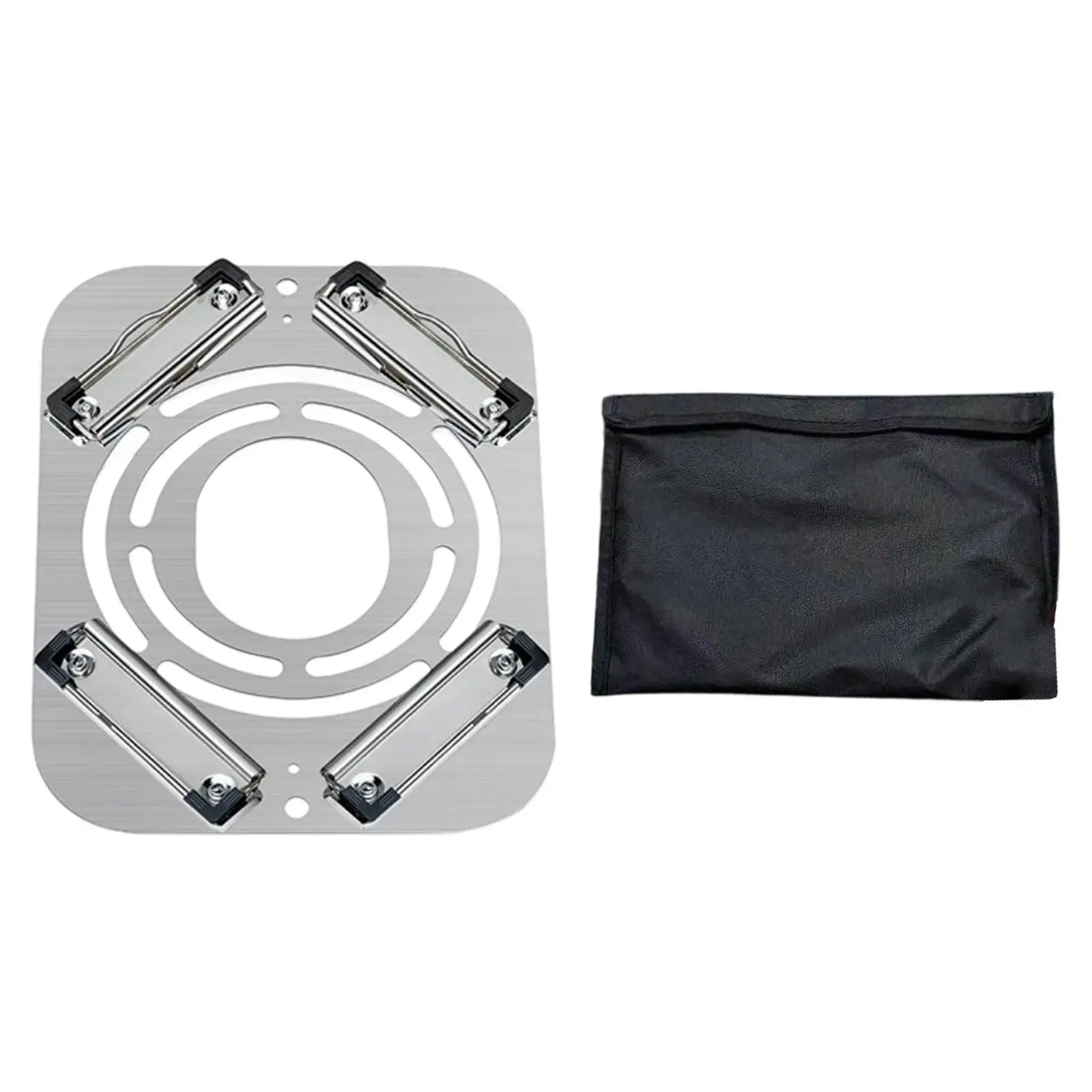 Tent Stove Jack, Stainless Steel No Punching Stoves Chimney Guard for Winter image 3