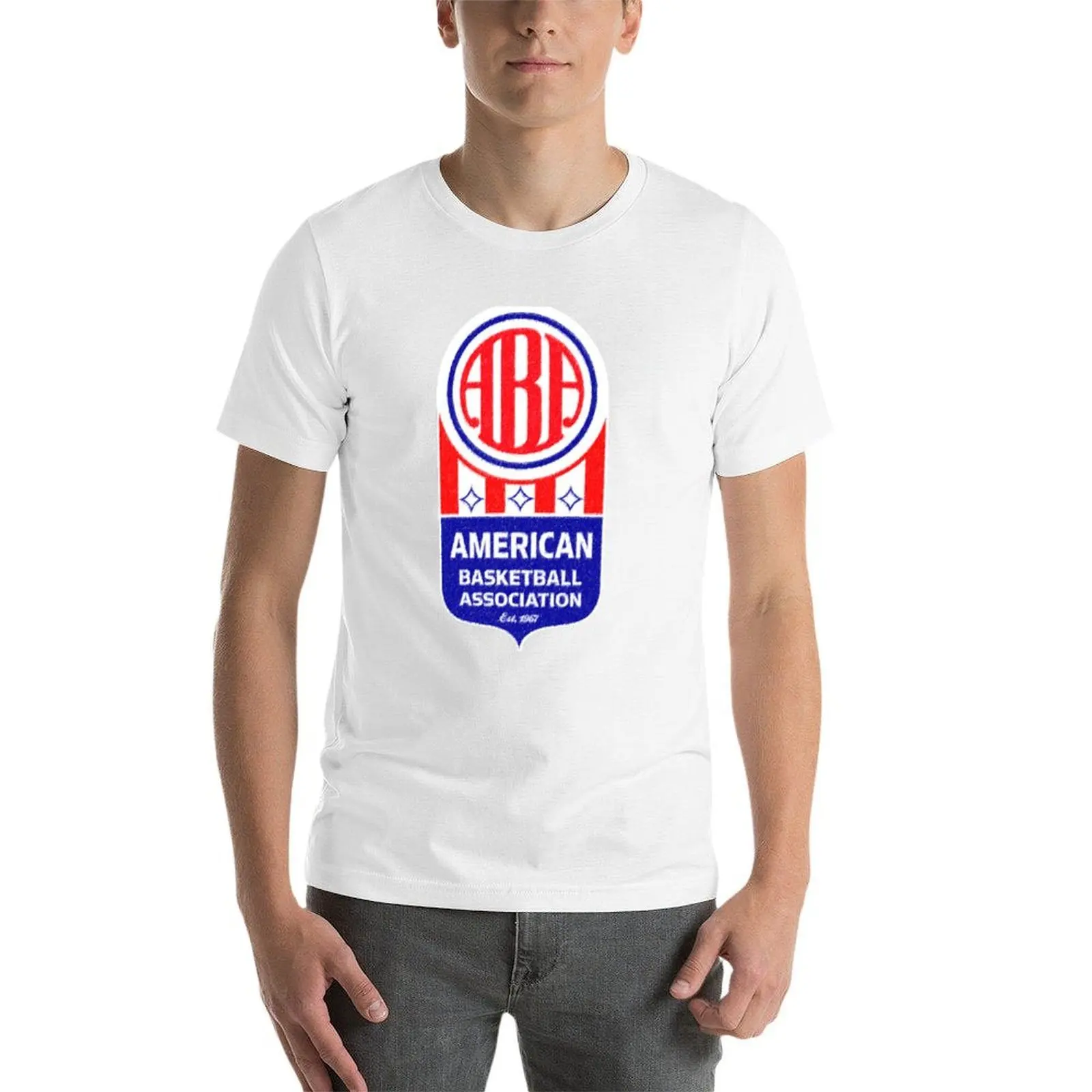ABA خمر تي شيرت القطن تي شيرت رجل 100٪ رجل تي شيرت القطن تي شيرت
