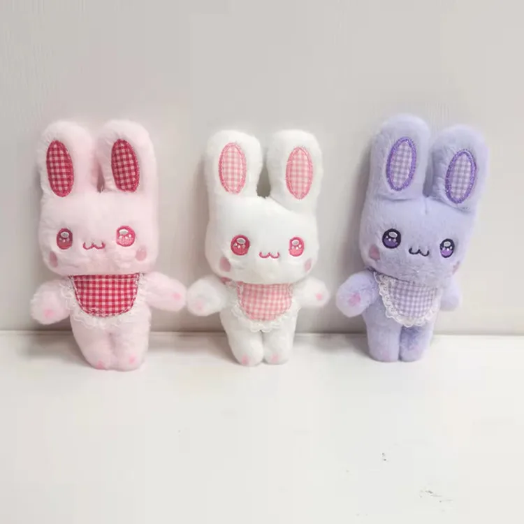 

New Milk cute pearl rabbit keychain plush pendant doll lovely decorate stuffed soft sweet birthday christmase fashione gift