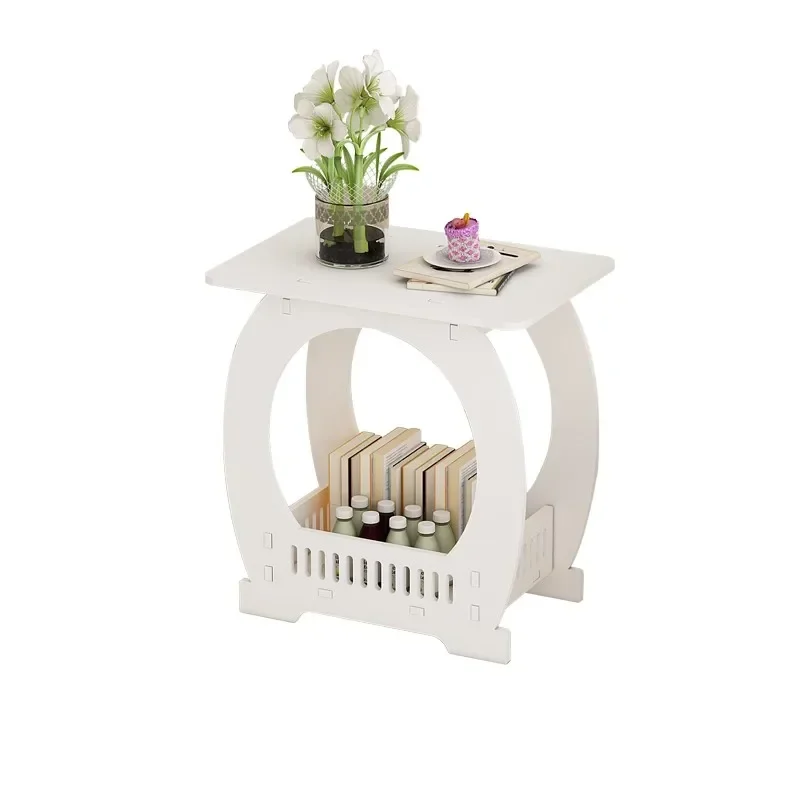 

Современный дизайнерский журнальный столик для гостиной, спальни, прикроватная тумбочка, деревянный приставной столик, маленький центральный или угловой столик, мебель