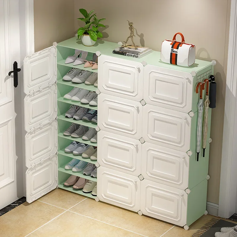 

Household GoodsShoe Cabinet Household Home Shoe Rack Entrance Cabinet Integrated Large-capacity Entry Storage Cabinet