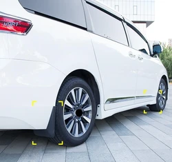 Car Mud Flaps For Toyota Sienna 2011 2012 2013 2014 2015 2016 2017 4pcs Mudguard Splash Guards Fender Mudflaps Auto Accessories