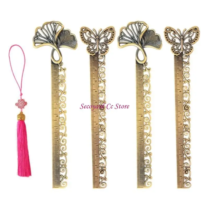 N3UC Book mark Ruler Measuring Ruler Book mark Exquisite Design, Suitable for School, Office, and Gifting Functional &Stylish