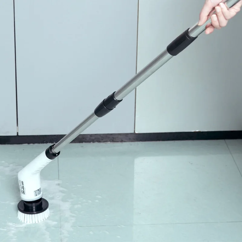 Spazzola per pulizia elettrica 7 in 1 Spazzola per pulizia bagno cucina multifunzionale Macchina per pulizia rotativa elettrica senza fili