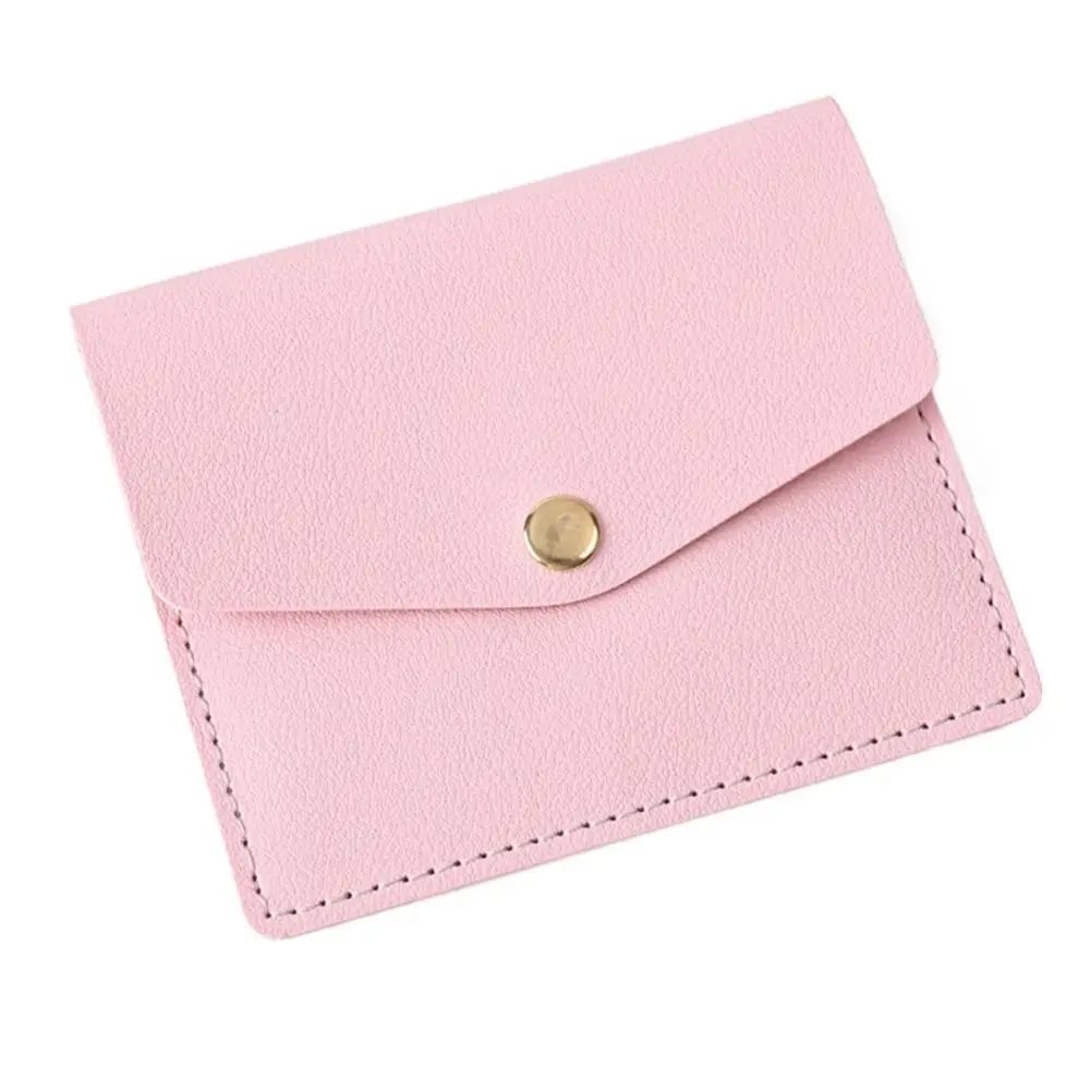 Handbag Ultra-thin Card Sleeves Large Capacity PU Leather Card Holder Storage Pouch Clutch Bag Card Case Men Women