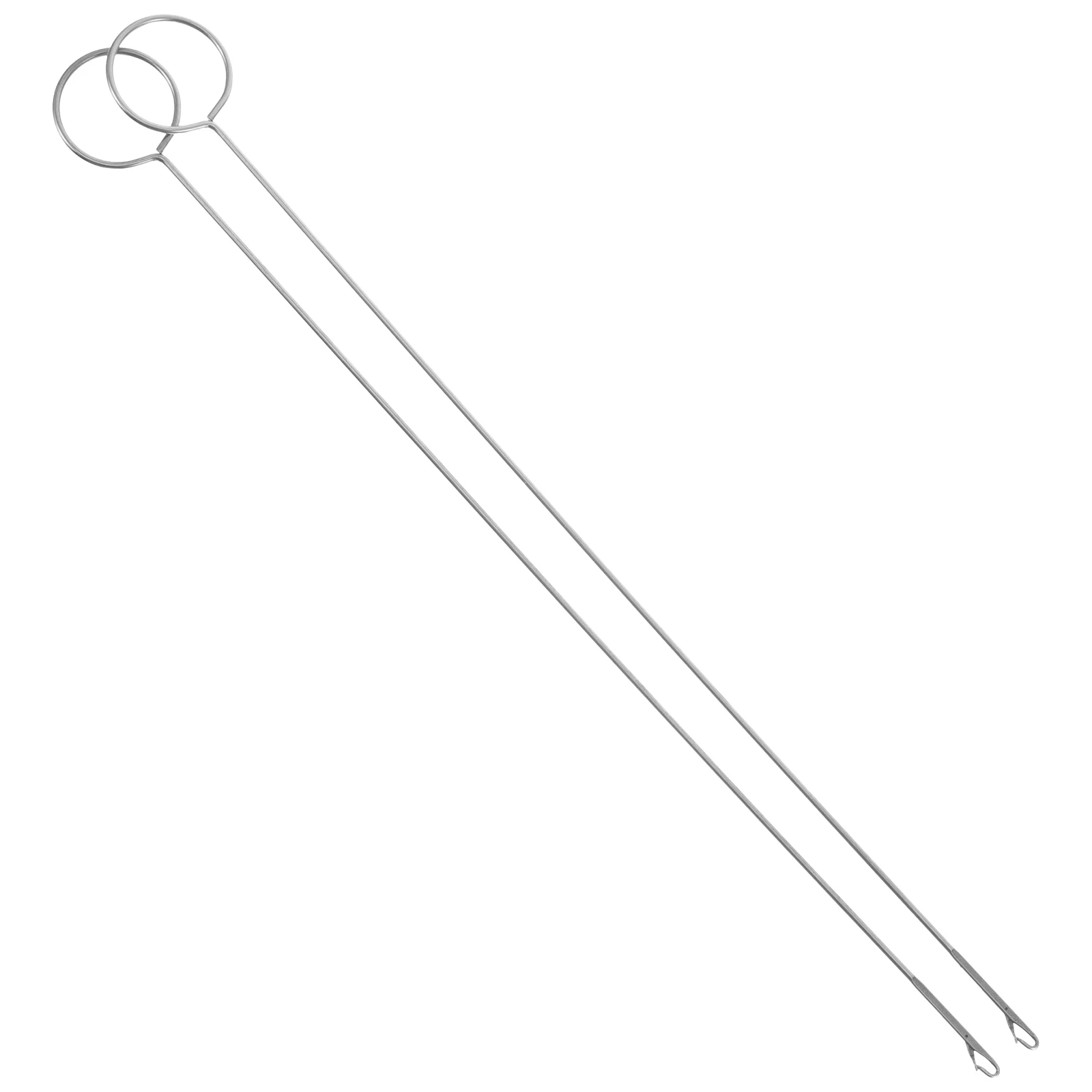 

2pcs Stainless Steel Bias Turner Hook For Sewing Loop Knitting Accessories Crochet Loop Tool String Belt Turner Hook