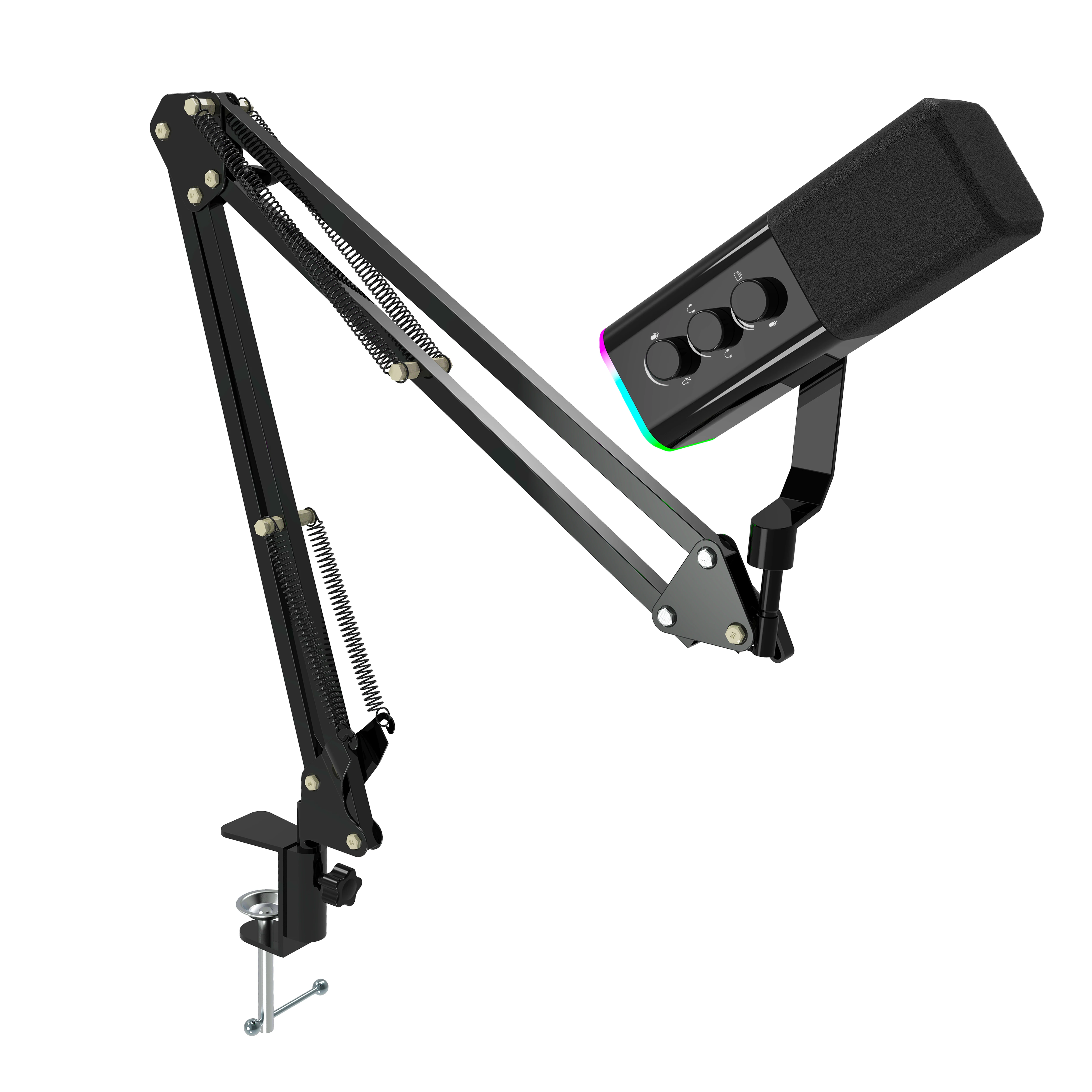 Table Tennis Youtube - ZLEEK WM13 Pro Condenser Mic Kit