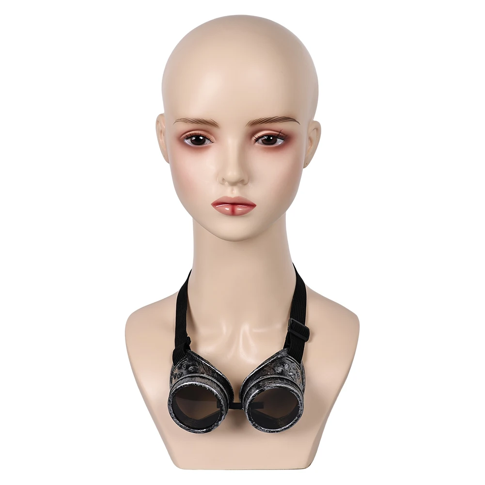 Furiosa Goggles Steampunk Glasses 2024 Movie Max Mad Cosplay Fantasy Costume Accessories Halloween Props Women Roleplay Eyewear