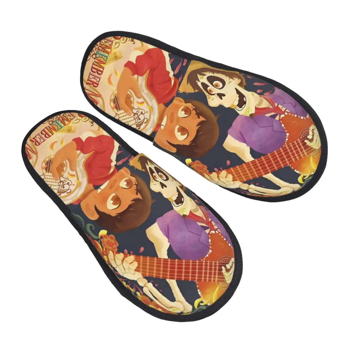 

Custom Coco Comfort Scuff With Memory Foam Slippers Women Comedy Animation Spa House Shoes