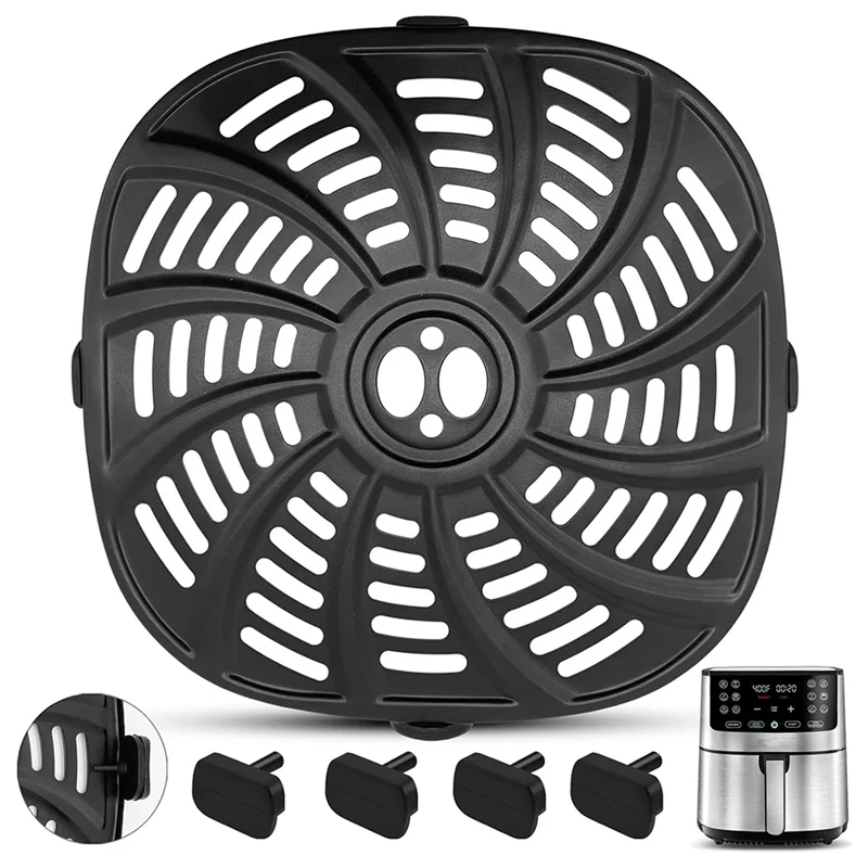 A98i-air fritadeira grill pan para gourmia gaf716 gaf798 7qt fritadeira de ar, antiaderente fritadeira de ar peças de reposição acessórios bandeja rack