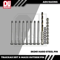 ADU RACING SKD61 HARD STEEL run through pin for TRAXXAS X-MAXX OR XRT OUTSIDE 8PC