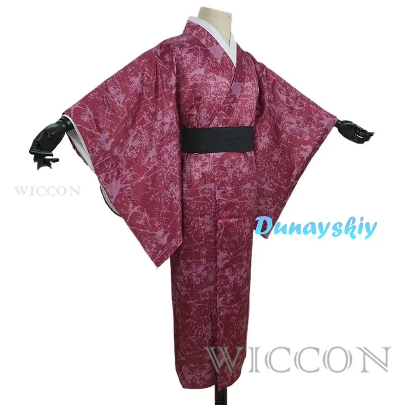 CosplayUzui Tengen الخيال أنيمي شيطان تأثيري القاتل زي تمويه الكبار الرجال تأثيري لعب الأدوار قناع عين ملابس الذكور هالوين