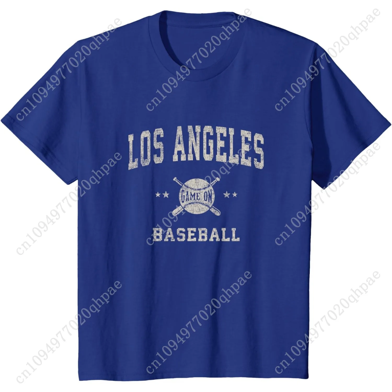 Koszulka Los Angeles LA Vintage Baseball Throwback Retro Design