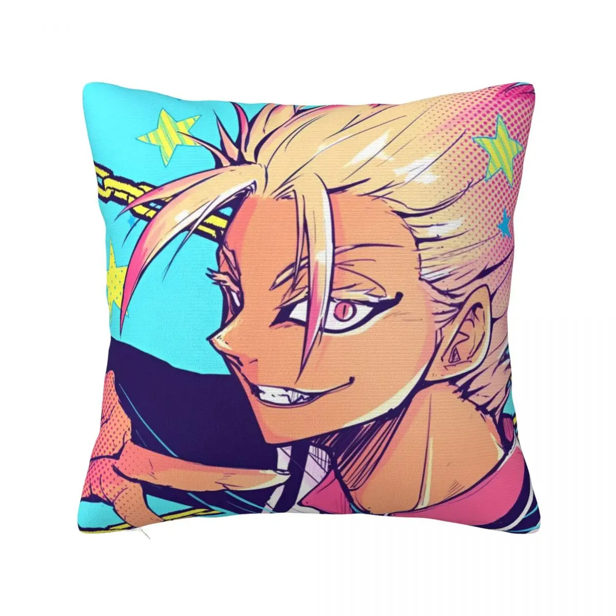 

BLUE LOCK Shidou Ryuusei Pillowcase Double-sided Printing Cushion Cover Decorations Pillow Case Cover Home Zippered 40*40cm