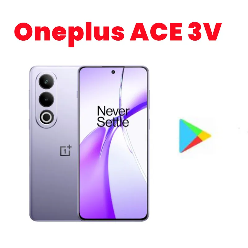 Oneplus-smartphone ACE 3V, Snapdragon 7 + Gen 3, batería de 5500mAh, 100W, SUPERVOOC, 6,74 pulgadas, 120Hz, 2.5D, pantalla OLED, cámara de 50MP, NFC, OTA