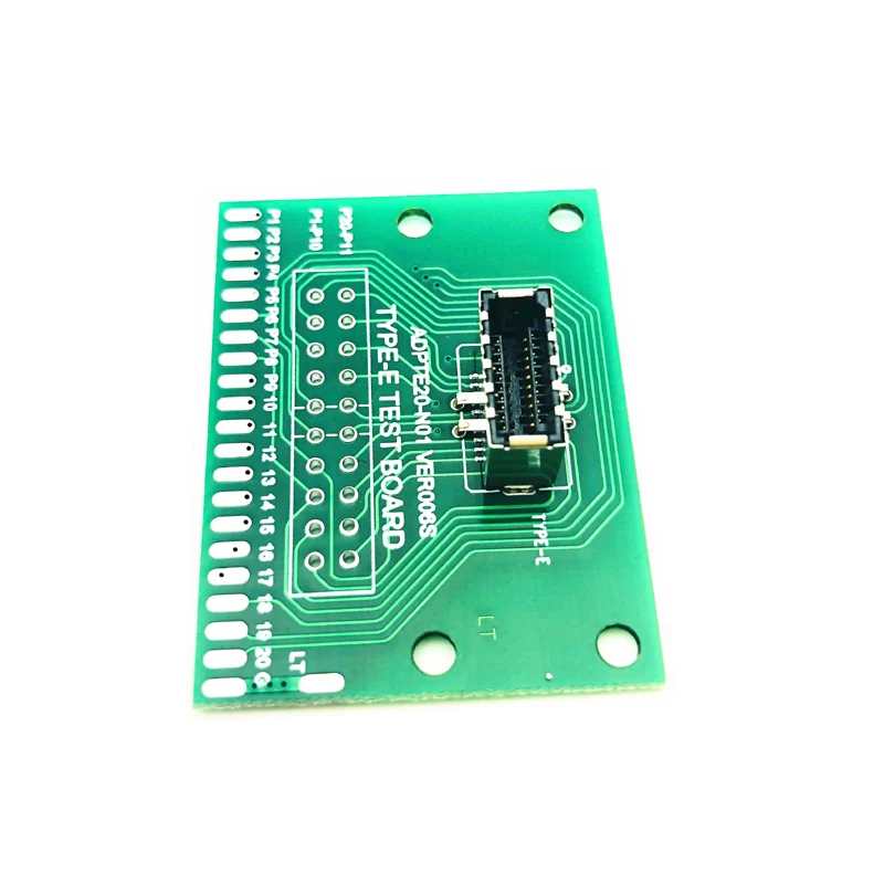 TYPE-E Test Board TYPE E Female Port Universal Board USB 3.1 20pin Test Card Adapter for USB3.1 Front Panel Cable Test PCB Board