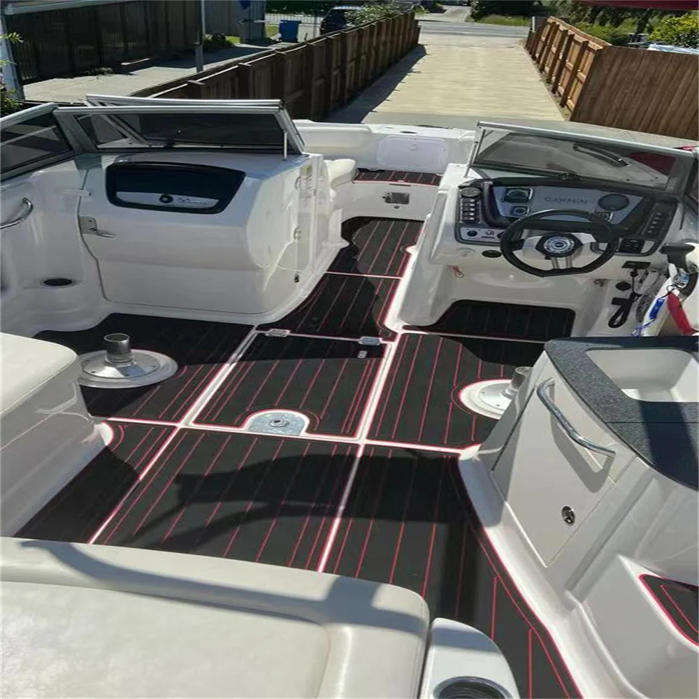 

2013 Chaparral 244 Sunesta Swim Platform Cockpit Boat EVA Foam Teak Floor Pad SeaDek MarineMat Style Self Adhesive